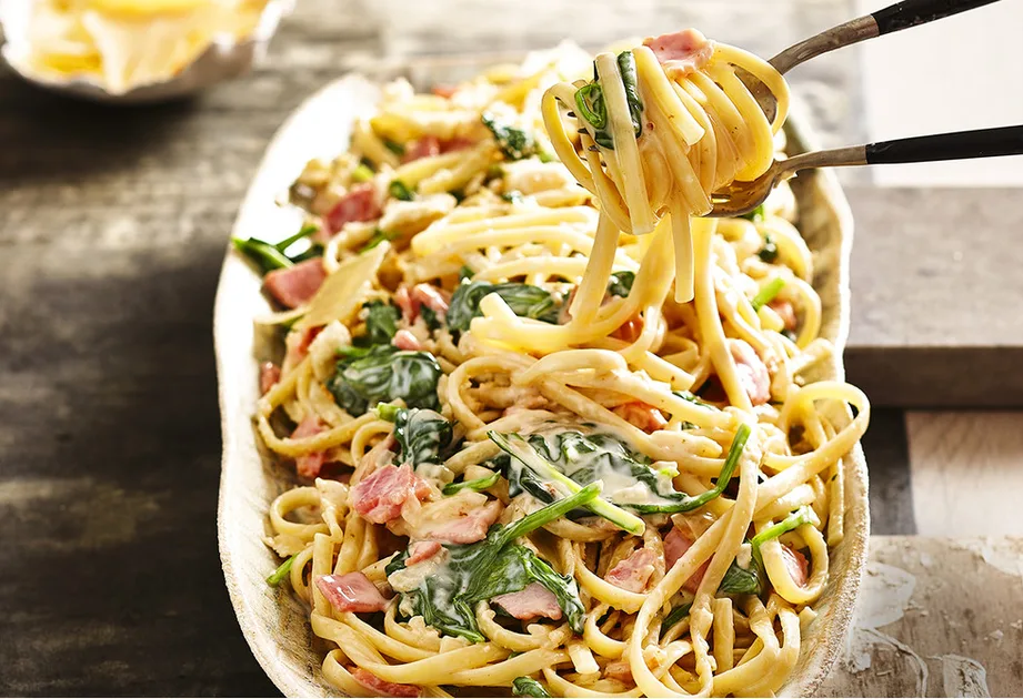 Creamy Bacon Pasta Recipe | New Idea