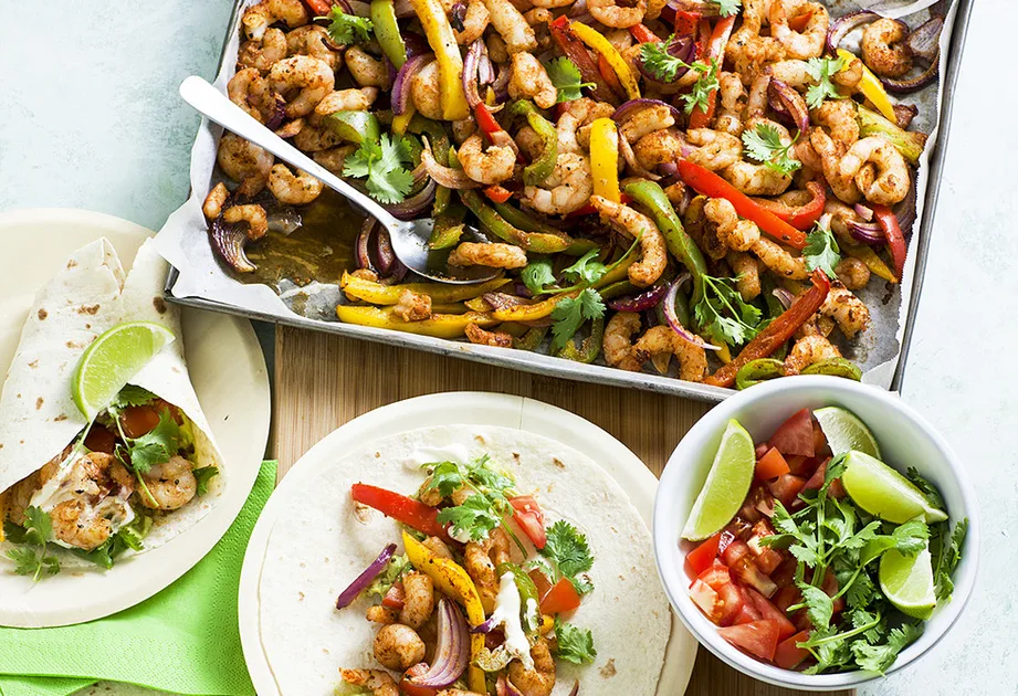 One-pan prawn fajitas Recipe | New Idea