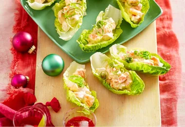 Prawn Cocktail 
Lettuce Cups