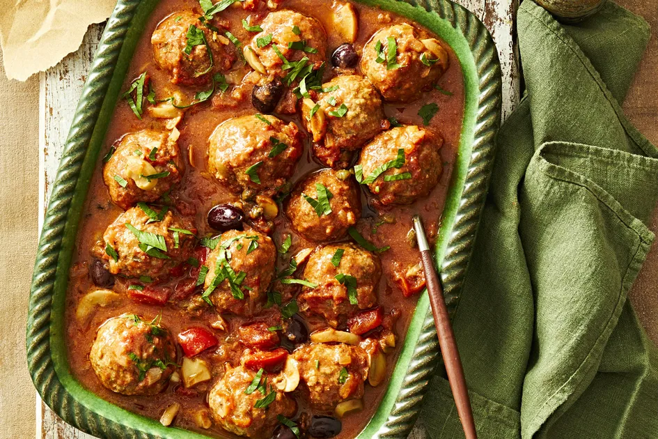 Slow Cooker Meatball Cacciatore Recipe | New Idea