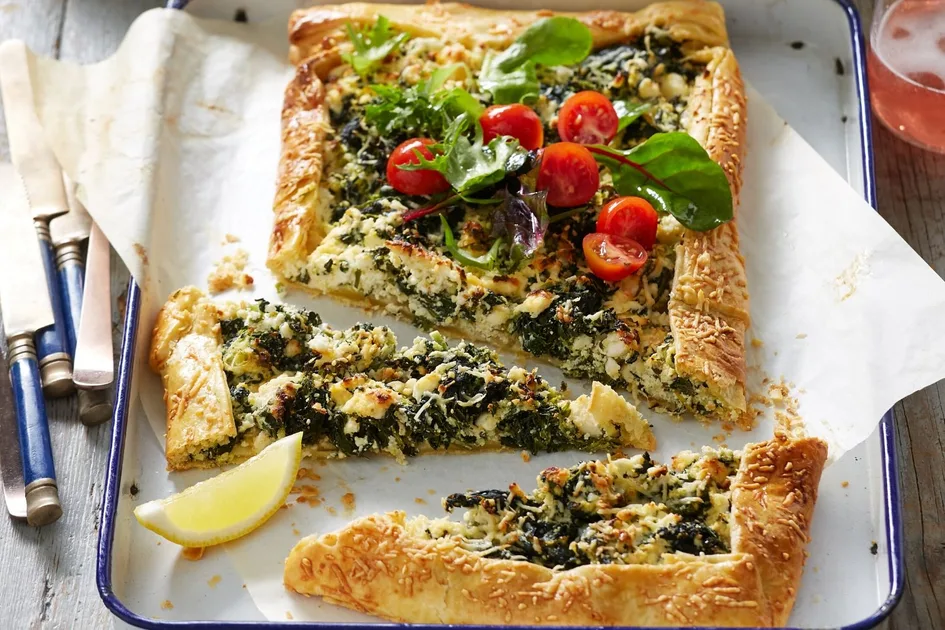 Freeform Gozleme Tart Recipe | New Idea