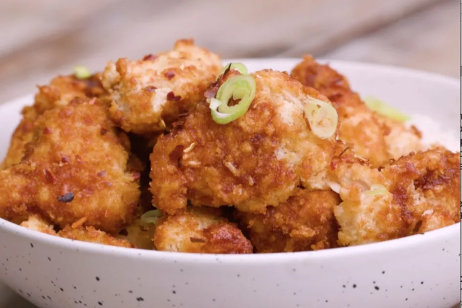Guilt-Free Honey Sriracha Popcorn Chicken Recipe | New Idea