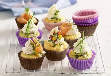 Savoury cupcakes