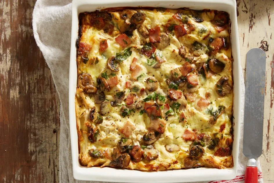 Chicken, Mushroom and Bacon Lasagne Recipe | New Idea