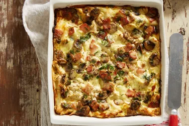 Chicken, Mushroom and Bacon Lasagne