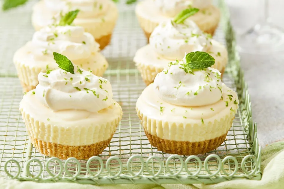 Mini Mojito Cheesecakes Recipe | New Idea