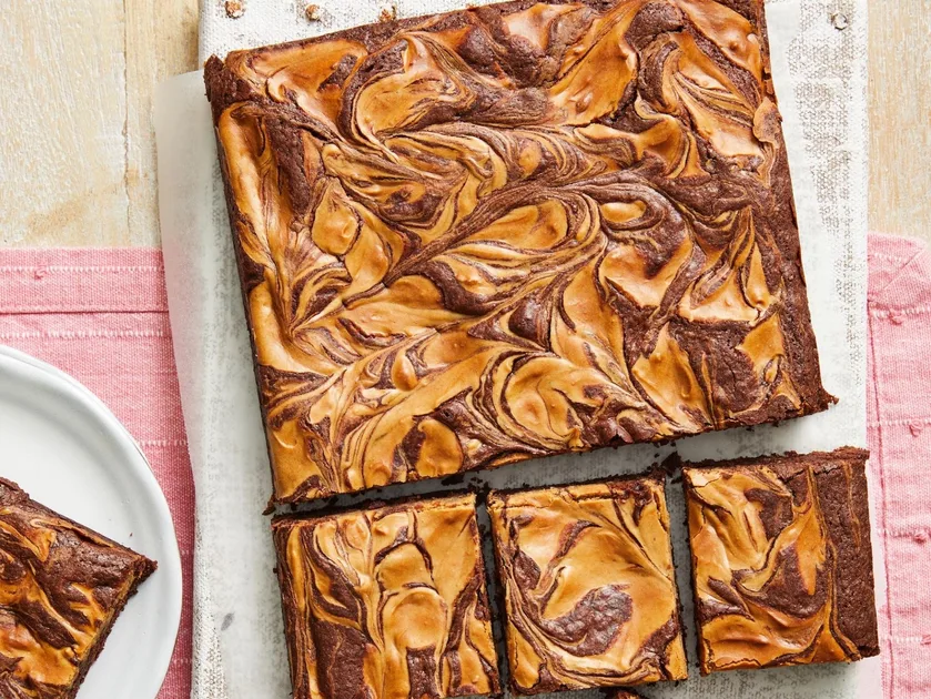 Marbled Mocha Cheesecake Brownie Recipe | New Idea