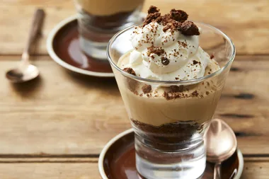 4-Ingredient Espresso Cheesecakes