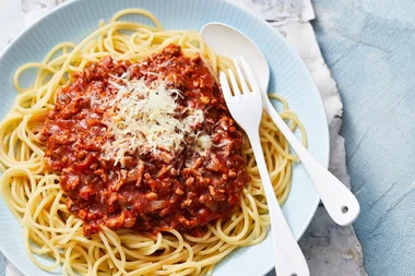 15-minute Spaghetti Bolognese