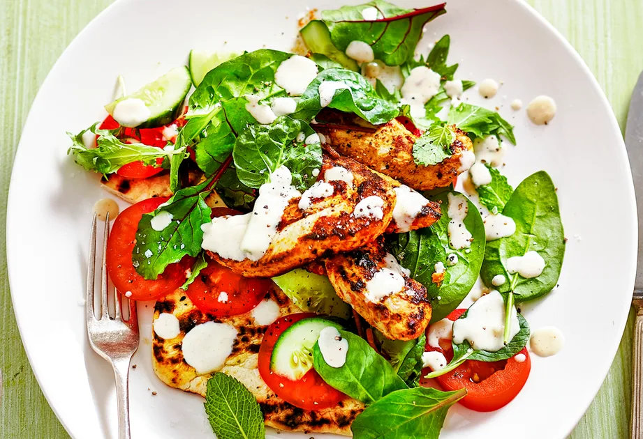 Chicken Tikka Salad Recipe | New Idea