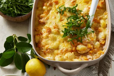 5-Ingredient Creamy Tuna Gnocchi Bake