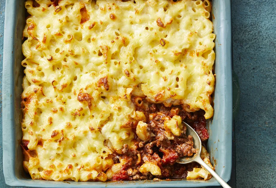 Beef mac 'n' cheese bake Recipe | New Idea