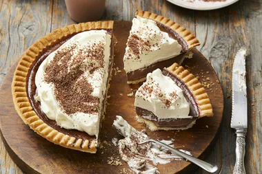 Chocolate Custard Cream Pie
