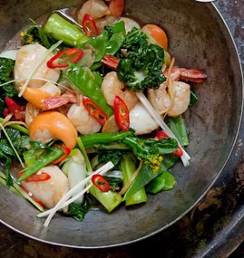 King Prawn & Scallop Stir-Fry