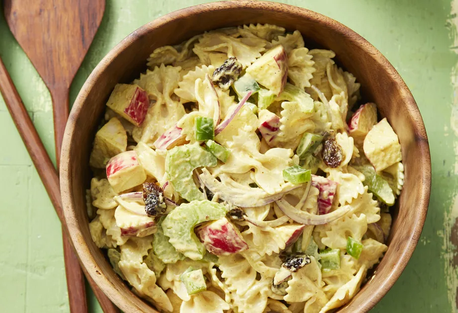 Curried apple, celery and raisin pasta salad Recipe | New Idea