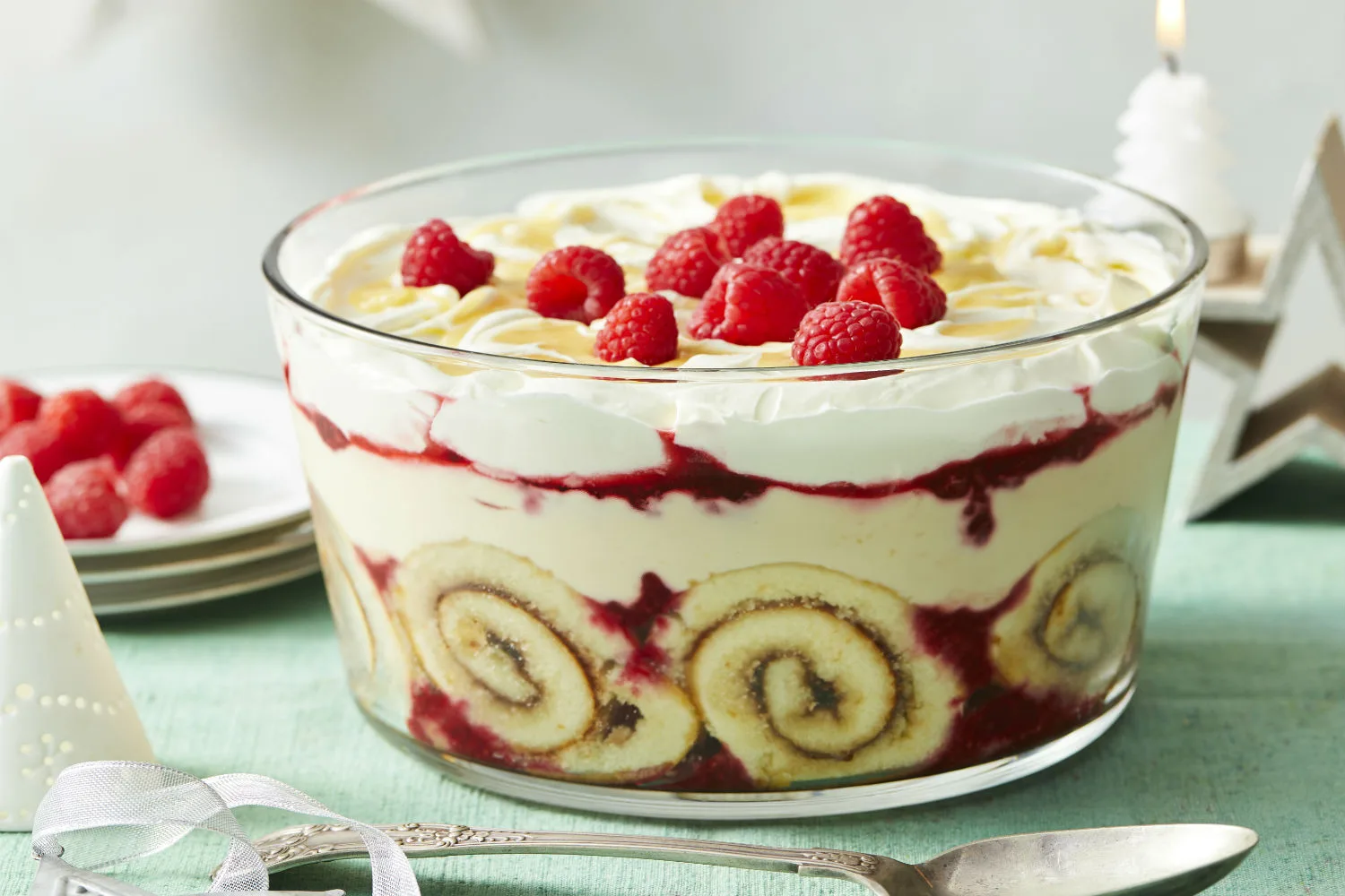 Lemon Raspberry Trifle