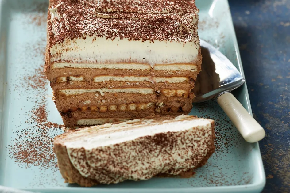 No Bake Mochaccino Layer Cake Recipe | New Idea