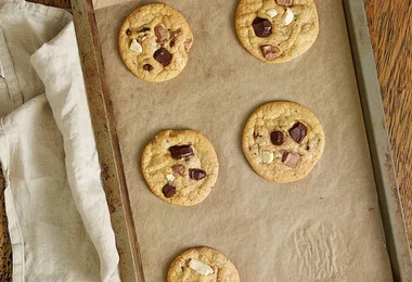 Classic choc chip cookies