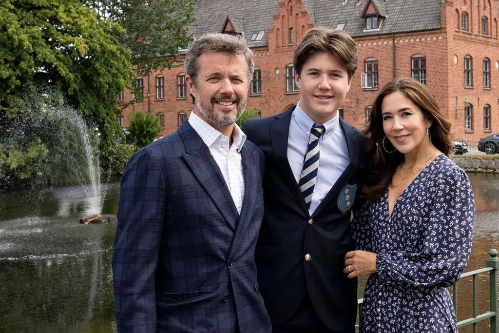 Crown Prince Frederik Crown Princess Mary of Denmark Prince Christian