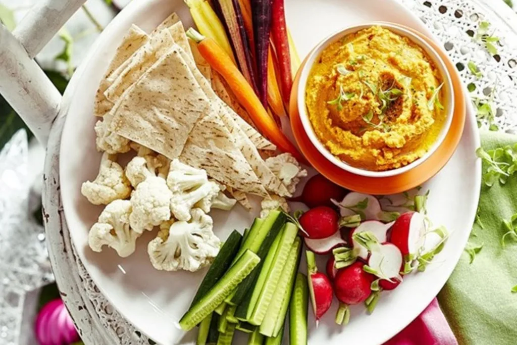 carrot-hummus