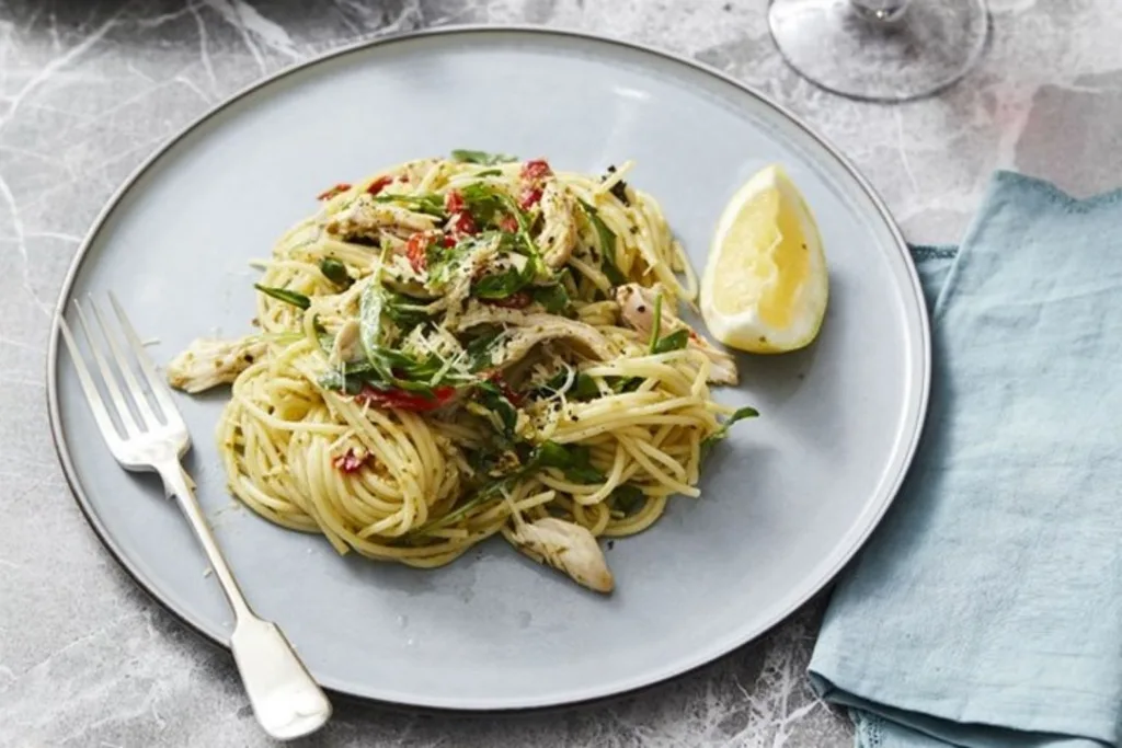 chicken-pesto-spaghetti