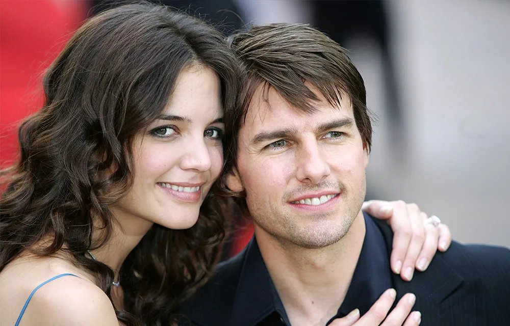 Katie Holmes and Tom Cruise