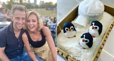 Carrie Bickmore wows fans with her impressive penguin cake