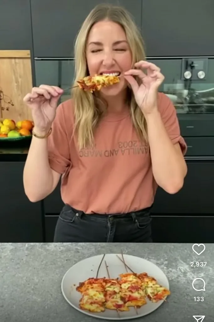 jules sebastian pizza pasta lollipops