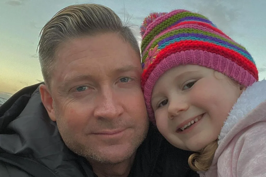 michael clarke daughter kelsey lee