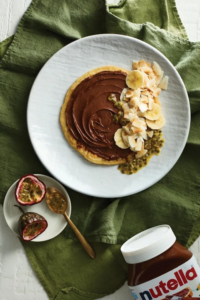 Tropical Banana Pancakes