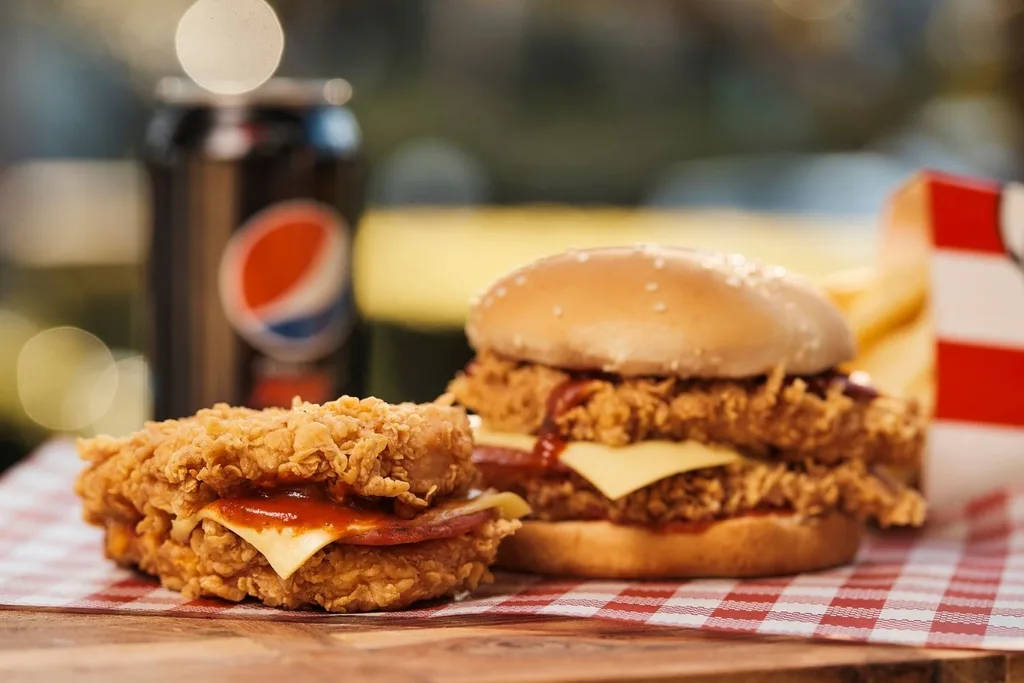 kfc pizza double