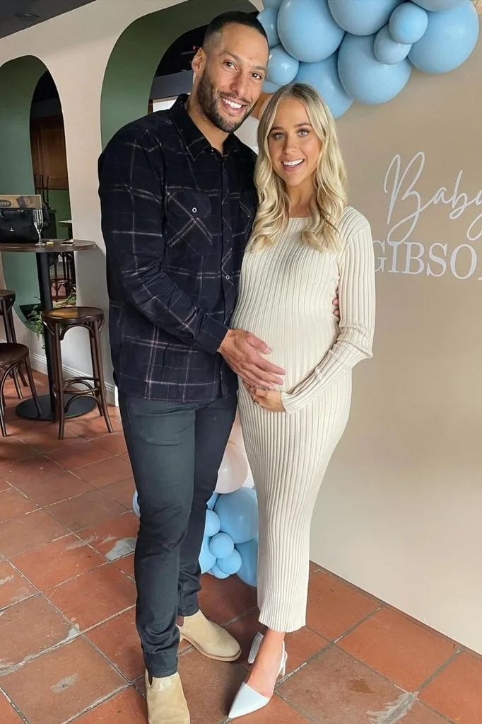 josh gibson girlfriend pregnant baby shower