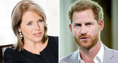 Katie Couric claims Prince Harry smelled of “booze and cigarettes”