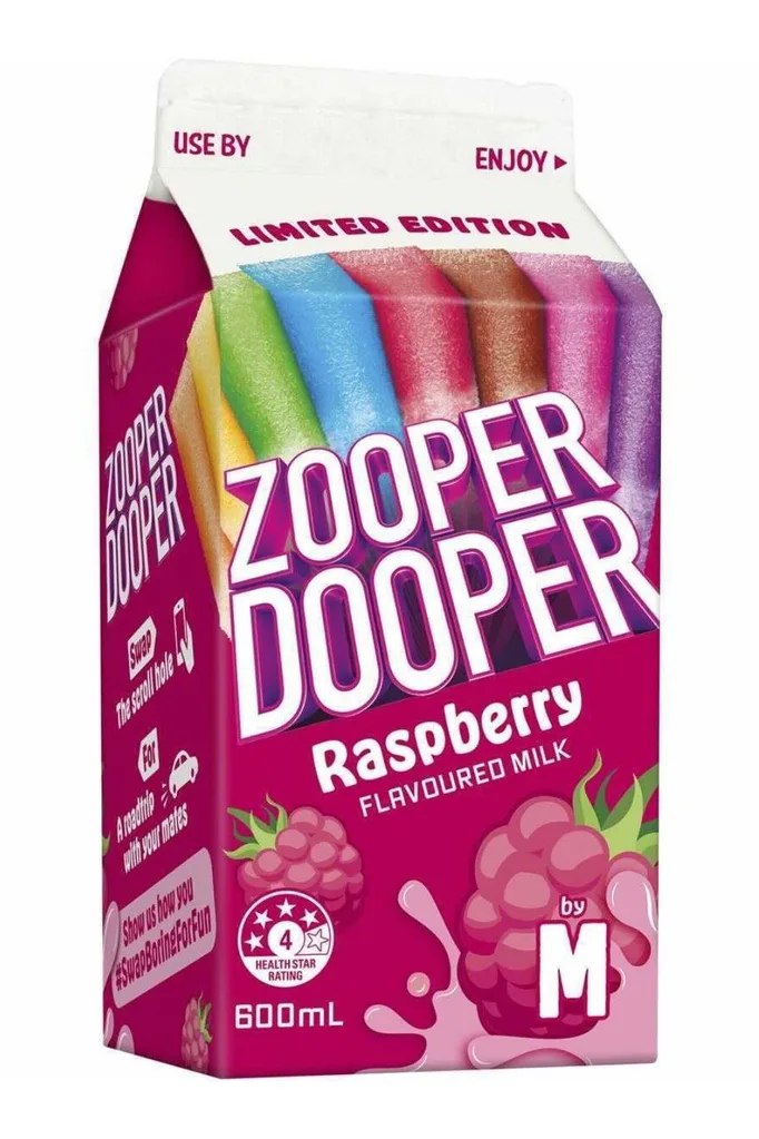 zooper dooper milk raspberry