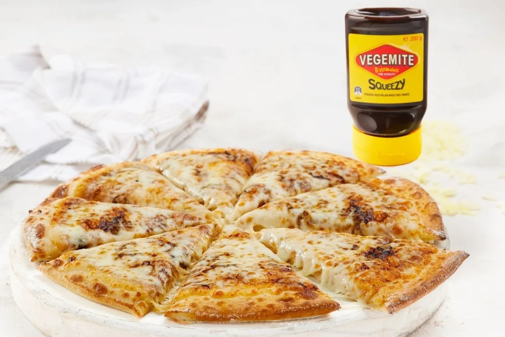 Vegemite pizza