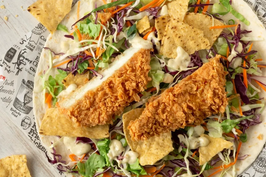 kfc zinger crunch twister