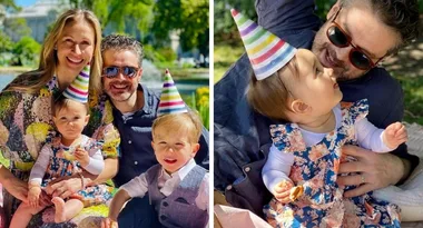 One already! Jock Zonfrillo celebrates his youngest on milestone birthday