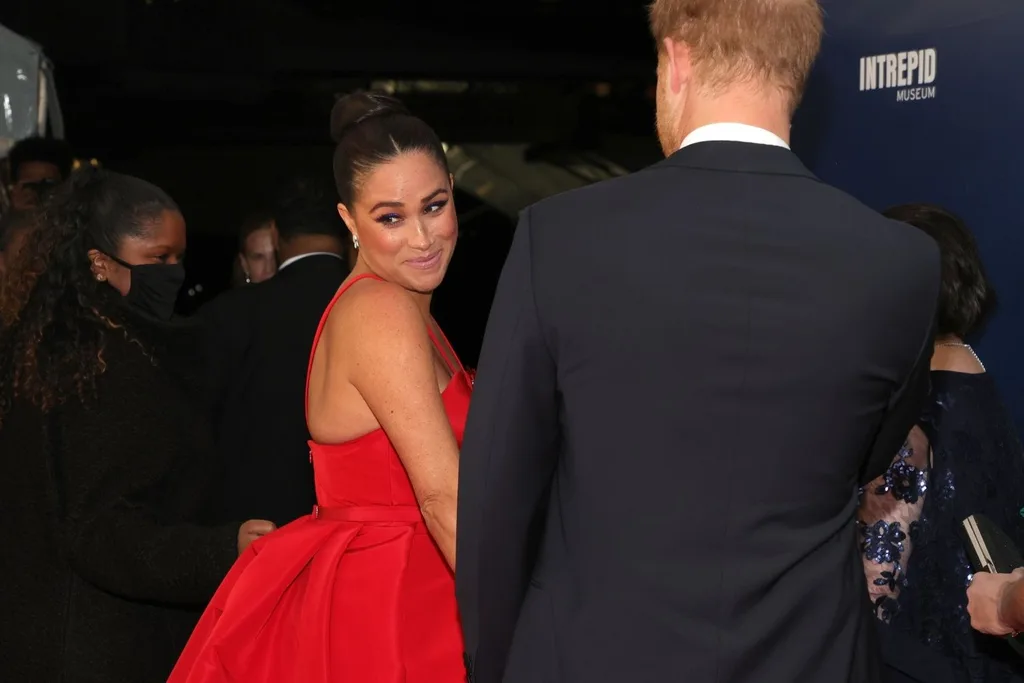 Meghan Markle red dress
