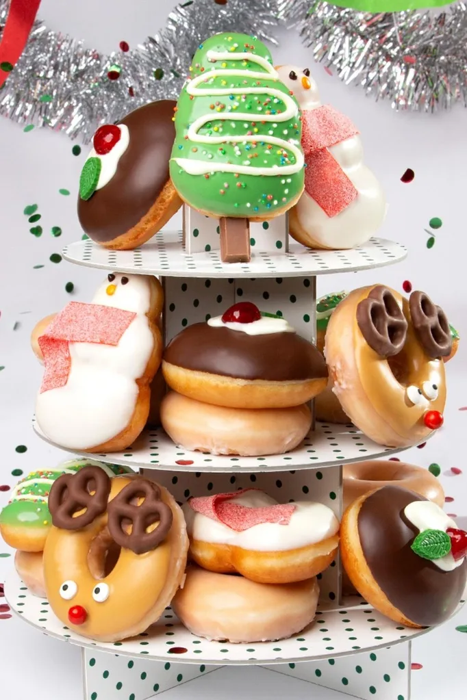 krispy kreme christmas doughnuts