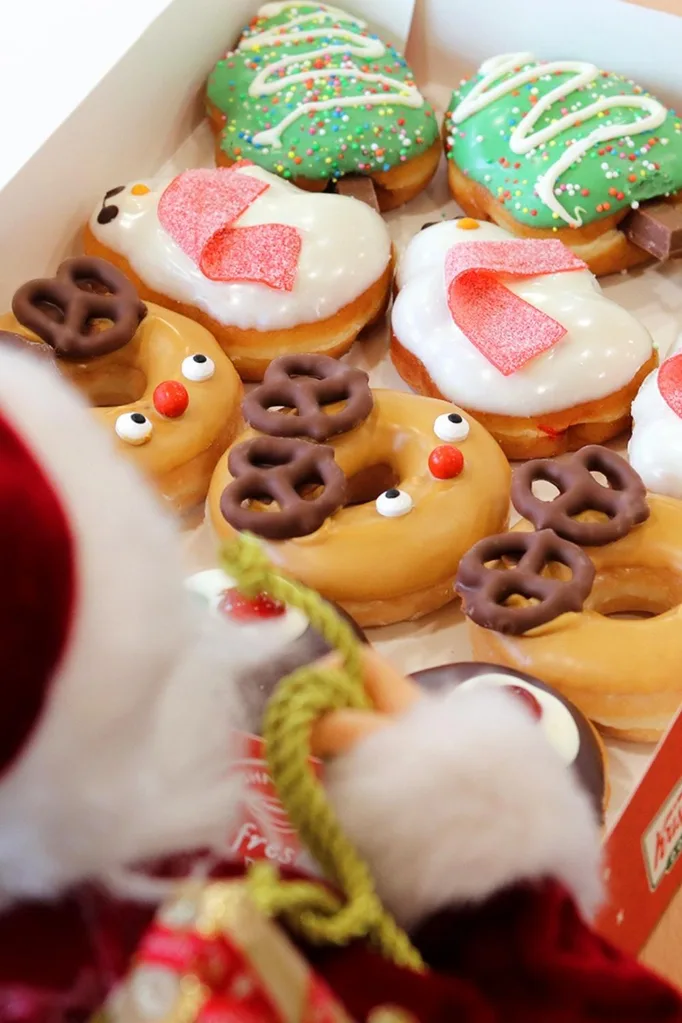 krispy kreme christmas doughnuts