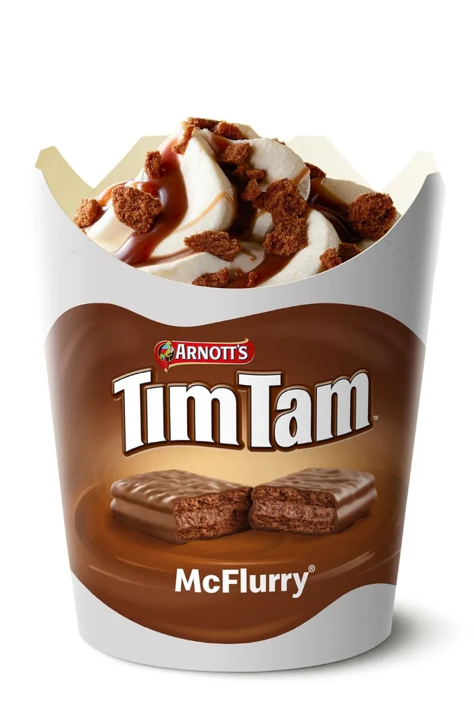 tim tam mcflurry mcdonalds