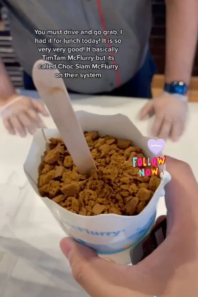 choc slam mcflurry