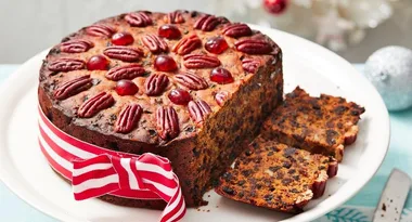 This Christmas Brandy Fruitcake is festive joy on a plate