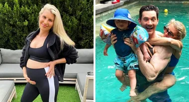 It’s official! Tiffiny Hall and Ed Kavalee have welcomed their second child