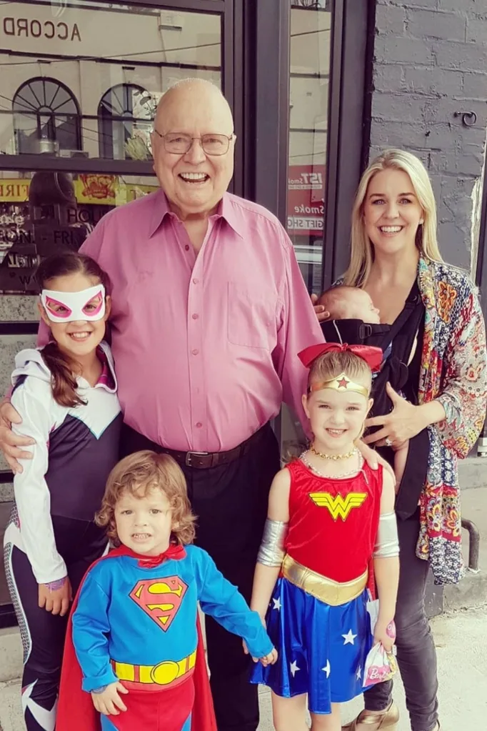 bert-newton-grandkids