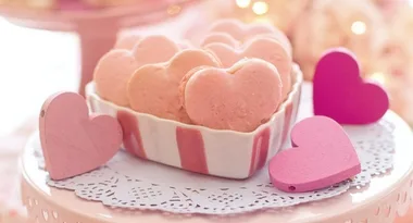 Share the love this Valentine’s Day with irresistible, heart-shaped cookies