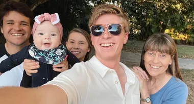 Robert Irwin has to flee after his “most intense” crocodile feed goes wrong