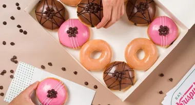 It’s the American dream! Krispy Kreme & Hershey’s launch a limited-edition doughnut range in Australia