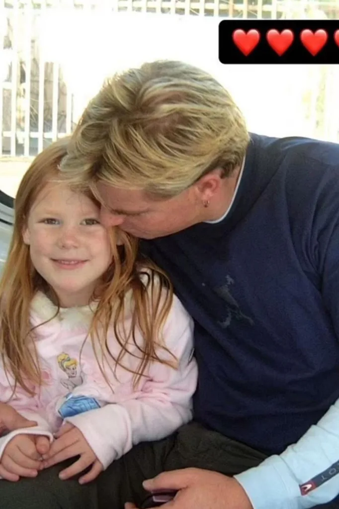 shane warne daughter