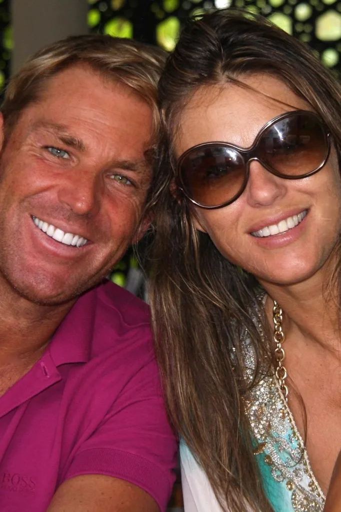 shane warne elizabeth hurley